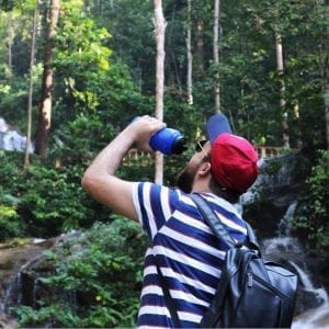filtered water bottle for hiking and outdoor adventures